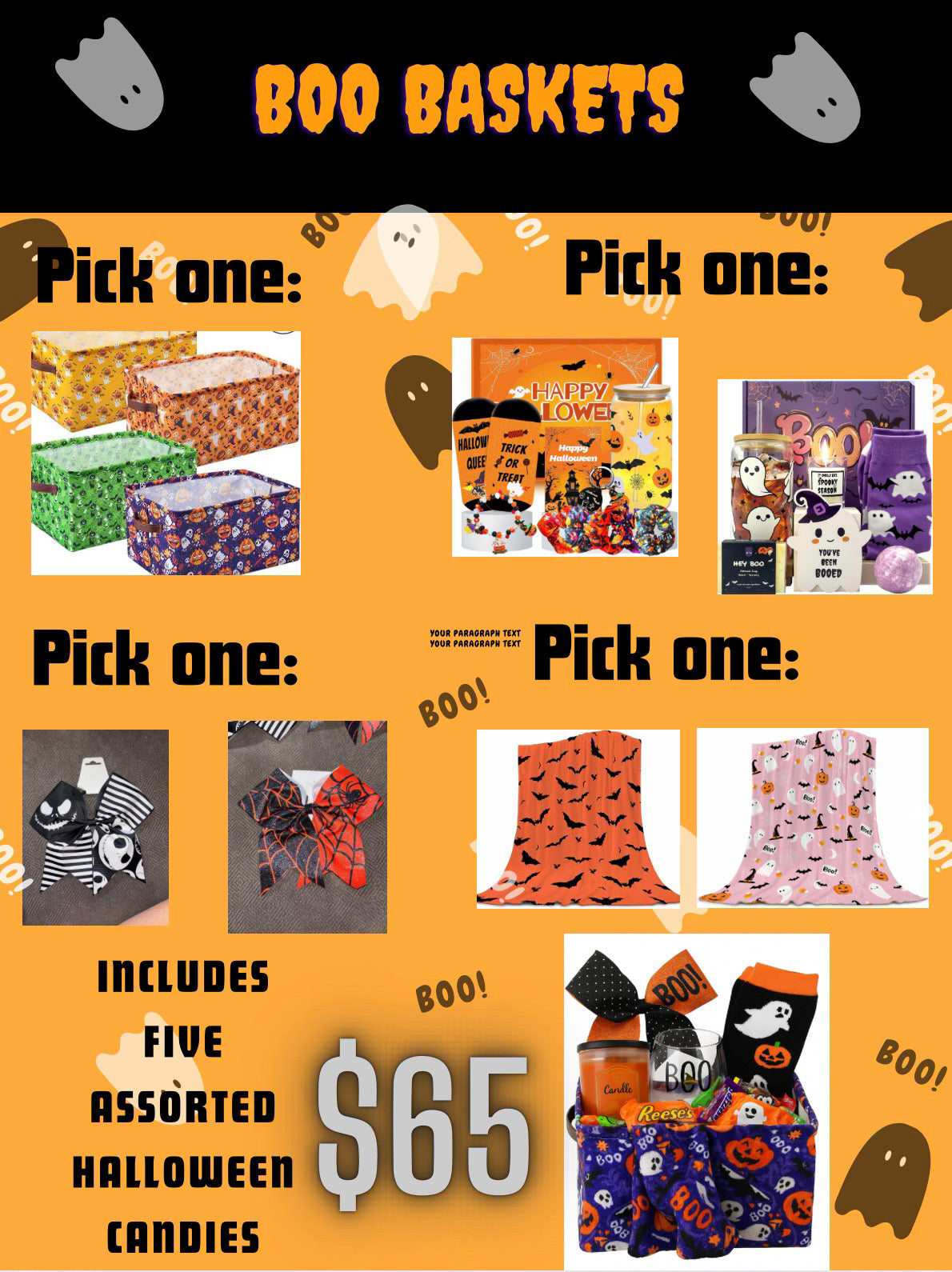 Boo Baskets! 👻