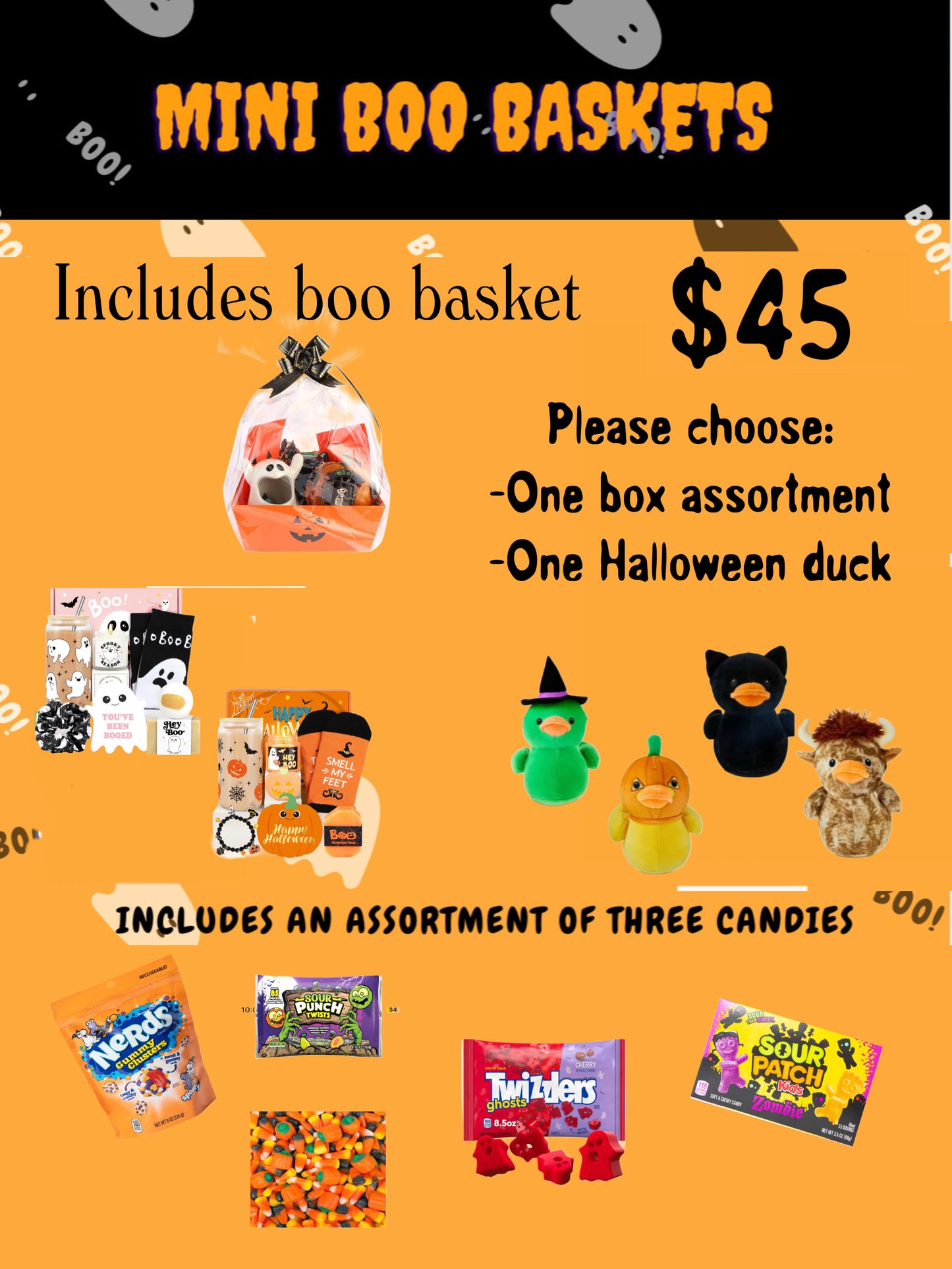 Boo Baskets! 👻